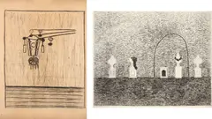 Sem Título by Eleonore Koch, 1970, carvão sobre paple, offered Nov 2018