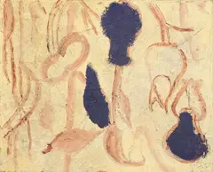 Sem Título by Artur Barrio, 1985, óleo sobre tela, offered Aug 2018