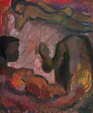 Moby, Nu Feminino, 1967, óleo sobre tela