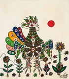 Meyes Filho, Galo, 1972, acrílica sobre tela