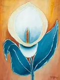R. S. Jane, Copo de Leite, 1998, óleo sobre tela