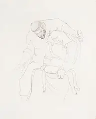 Sem Título by Clóvis Graciano, gravura em metal sobre papel, offered Aug 2018