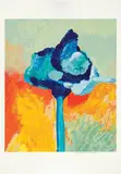 Flor by Aldemir Martins, 1995, serigrafia sobre papel, offered Aug 2018