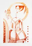 Rendeira by Aldemir Martins, 1984, litogravura sobre papel, offered Aug 2018