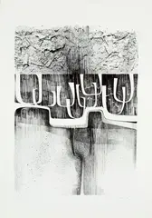 Sem Título by Renina Katz, 1974, litogravura sobre papel, offered Aug 2018