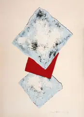 Sem Título by Tomie Ohtake, 1969, serigrafia sobre papel, offered Aug 2018