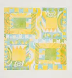 Claudio Tozzi, Colcha de Retalho, serigrafia sobre papel