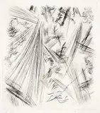 León Ferrari, Sem Título, 1977, gravura em metal sobre papel
