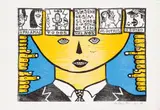 Antonio Henrique Amaral, Sem Título, 1967, xilogravura sobre papel