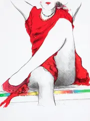 Sem Título by Darel Valença Lins, litogravura sobre papel, offered Aug 2018