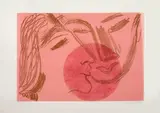 Rubens Gerchman, Casal, litogravura sobre papel