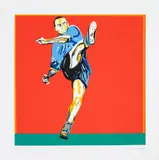 Rubens Gerchman, Ronaldinho, serigrafia sobre papel