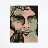 Rubens Gerchman, Zico, serigrafia sobre papel