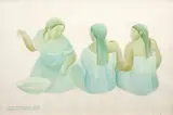 Sem Título by Mario Céspedes, aquarela sobre papel, offered Aug 2018