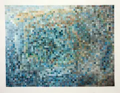 Sem Título by Francisco Leão, 1977, aquela sobre papel, offered Aug 2018
