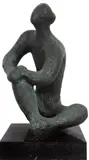 Figura Sentada by Bruno Giorgi, escultura em bronze, offered Aug 2018