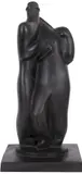 Victor Brecheret, Beijo, escultura em bronze patinado