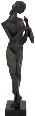 Madona by Santos Lopes, 1991, escultura em bronze, offered Aug 2018