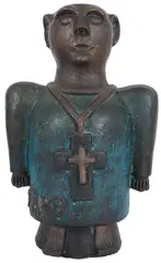 Frade by Francisco Brennand, 1989, escultura em metal, offered Aug 2018