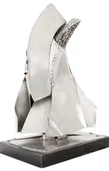 Sem Titulo by Lidia Juarez, 1987, aço inox, offered Aug 2018