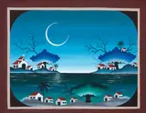 Sonho Antigo by Nelson Porto, 1982, acrílica sobre tela, offered Aug 2018