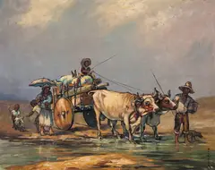 Sem Título by Willy Zumblick, óleo sobre tela, offered Aug 2018