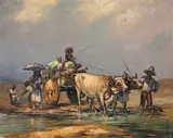Willy Zumblick, Sem Título, óleo sobre tela