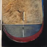 Dina Oliveira, O Tempo, 1989, óleo sobre tela