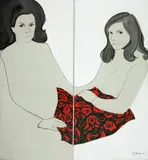 Gustavo Rosa, Duas Mulheres (díptico)