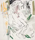 Antonio Helio Cabral, Sem Título, 1989, óleo sobre tela