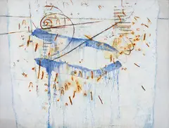 Sem Título by Sérgio Fingermann, 2000, óleo sobre tela, offered Aug 2018