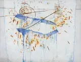 Sérgio Fingermann, Sem Título, 2000, óleo sobre tela