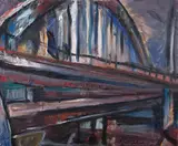 Porto Novo, Caraguatatuba by Antonio Carelli, 1989, óleo sobre tela, offered Aug 2018
