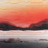 Kenji Fukuda, Sem Título, óleo sobre tela