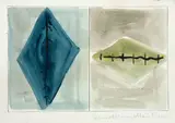 Sem Título by Anna Maria Maiolino, técnica mista sobre papel, offered Aug 2018