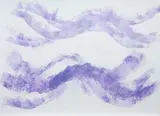 Tunga, Turbilhão, guache sobre papel artesanal
