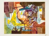 Roberto Burle Marx, Itambira II, 1993, litogravura sobre papel