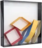 Sem Título by Paulo Roberto Leal, papel dobrado em caixa de acrílico, offered Aug 2018