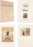 Jean-Baptiste Debret, Livro Viagem e Histórica ao Brasil, 1954, gravura em metal aquarelada
