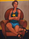 João Câmara, A Jovem República, 2000, óleo sobre tela