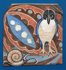 Pássaro e Caramujo by Antonio Gomide, 1922, aquarela sobre papel, offered Aug 2018