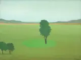Paisagem com Árvore by Francisco Rebolo, 1975, óleo sobre tela, offered Aug 2018