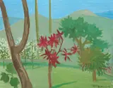 Bosque do Morumbi by Francisco Rebolo, 1976, óleo sobre madeira, offered Aug 2018