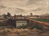 Paisagem by Arcangelo Ianelli, óleo sobre tela, offered Aug 2018