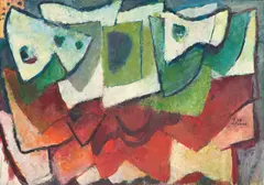 Sem Título by Henrique Boese, 1979, óleo sobre tela, offered Aug 2018