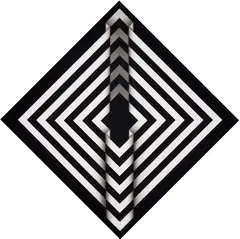 Togui by Omar Rayo, 1971, óleo sobre tela, offered Aug 2018