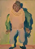Ismael Nery, Bufão, aquarela sobre papel