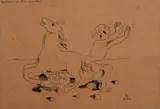 Ismael Nery, História de Ismael Nery, 1932, nanquim sobre papel