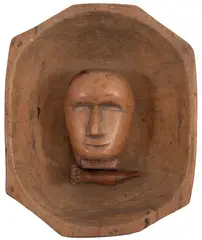Gamela com Ex-Voto by Farnese de Andrade, 1992, escultura em madeira, offered Aug 2018