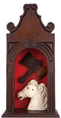 Oxóssi by Farnese de Andrade, 1981, escultura em madeira e resina, offered Aug 2018
